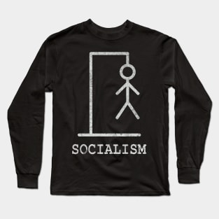 Game of Hangman - Socialism Long Sleeve T-Shirt